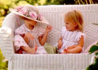 sisters at freeport farm 1996